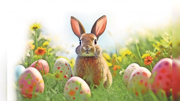 Hasen, Eier, Osterfeuer und die Auferstehung