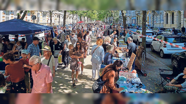 Alleenfest  im Frankenberger Viertel: Mittelstreifen wird zur Festmeile