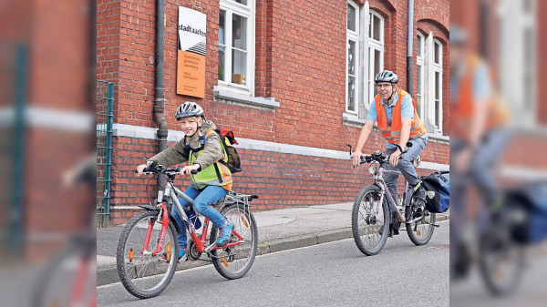 Mit „FahrRad in Aachen“ sicher zur Schule