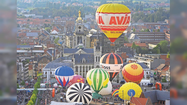 Sint Niklaas: Hauptstadt der Ballonfahrer