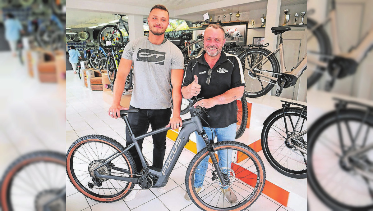 „Radshop Achim Gülpen" jetzt mit Sohn Rick im Team!