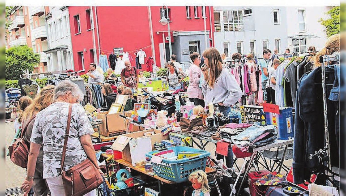 Trödel und Kunsthandwerk treffen auf offene Geschäfte