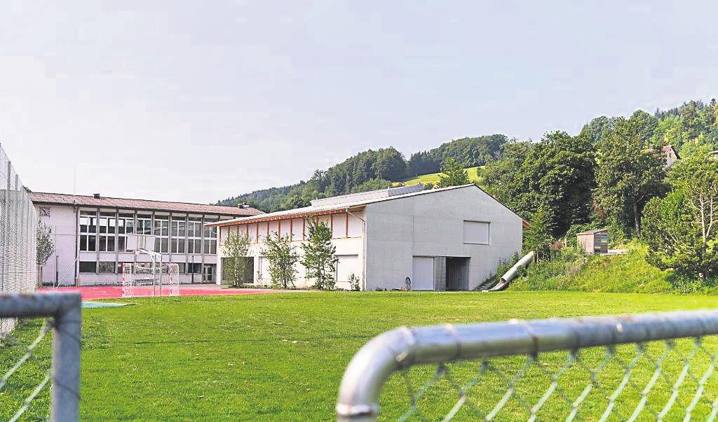 Spielend lernen im Neubau des Schulhauses in Birrwil 