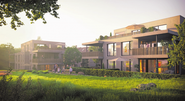 Smart Wohnen Swiss AG in Aarau: Wohnüberbauung Neudorf in Oberkulm