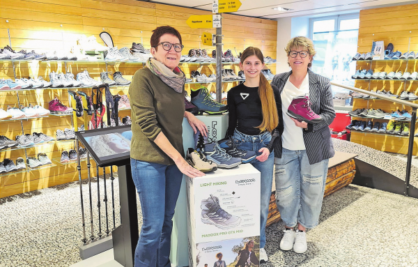 Aarau: Passendes Schuhwerk - für jedes Terrain