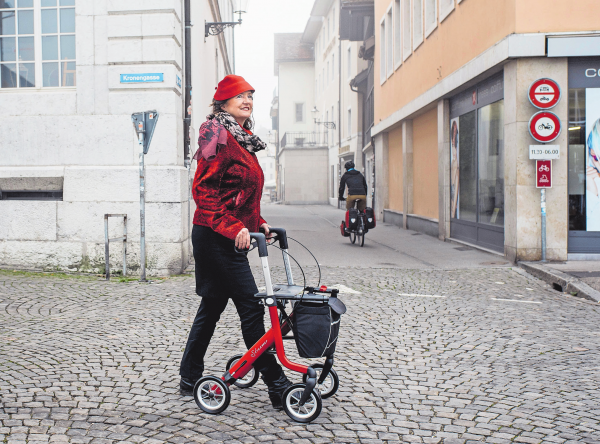 Mobilität im Alter mit Birkenrot-Rollatoren