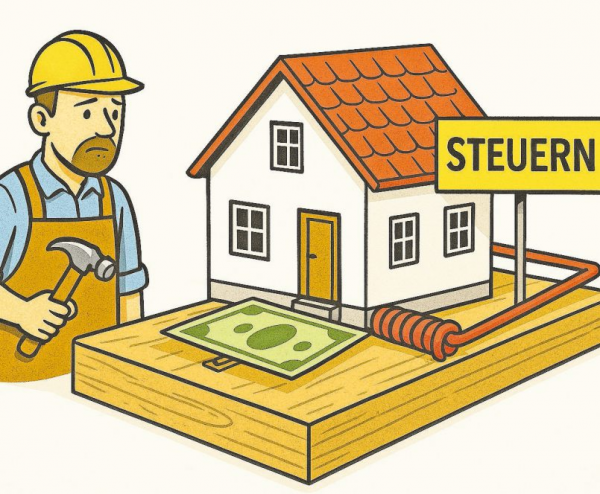 Handwerker aufgepasst - Steuerfalle Liegenschaftsverkauf