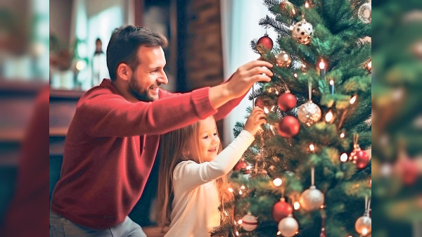 Ungetrübte Freude mit dem Weihnachtsbaum