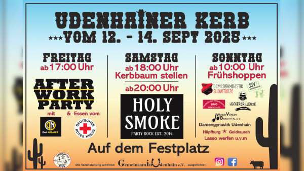 Kerb in Brachttal: Drei Tage feiern im Wild-West-Style