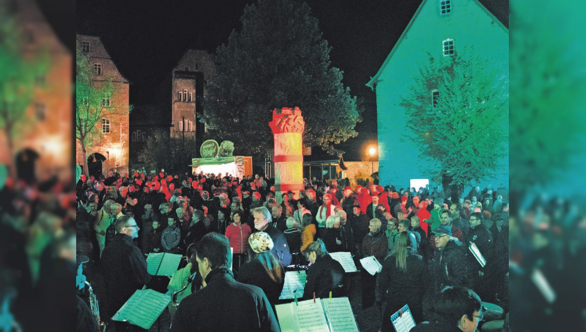 Markttreiben, Theater und Musik