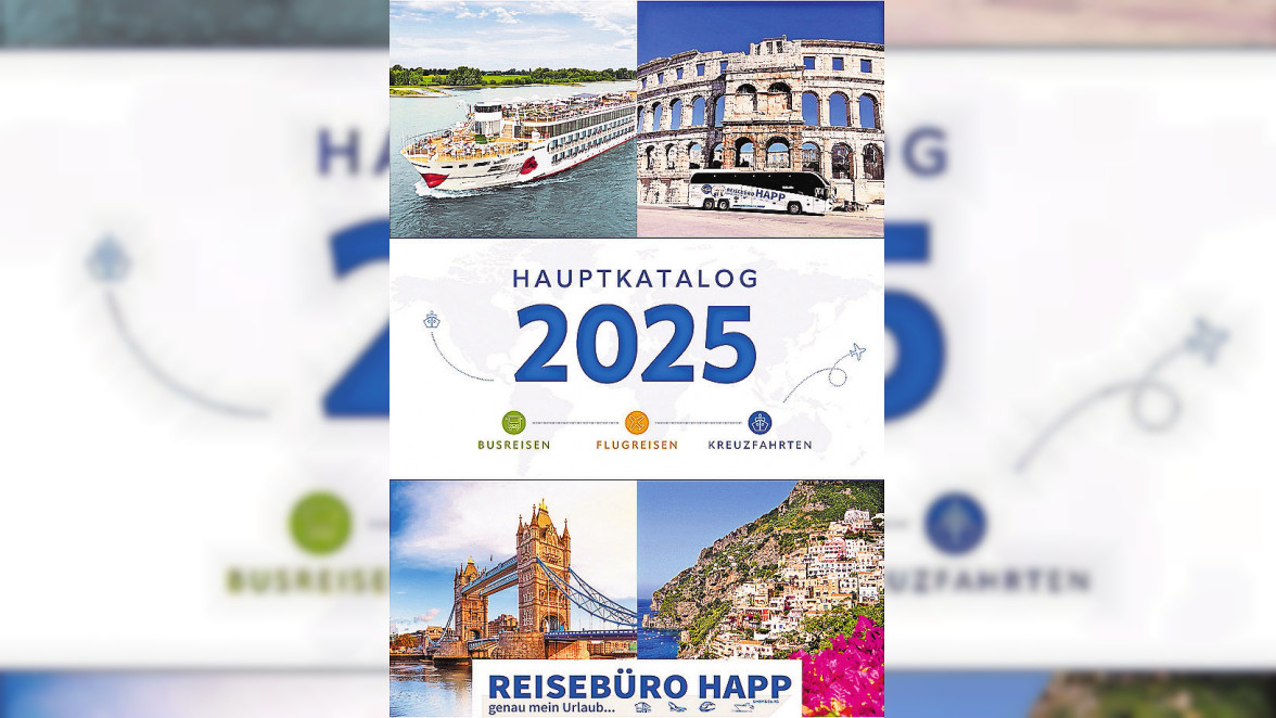 "Genau mein Urlaub“: Reisebüro Happ veröffentlicht Hauptkatalog 2025