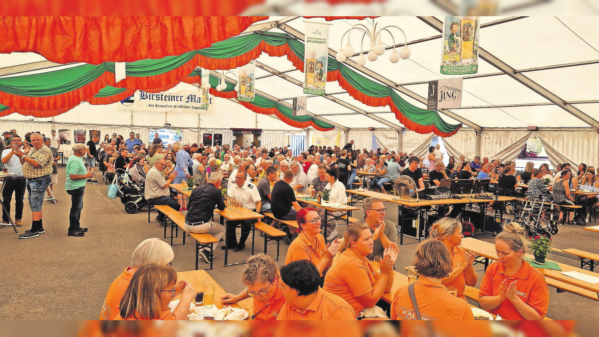 Wildes Weib und beste Stimmung