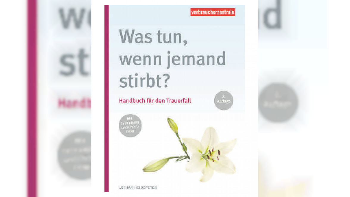 LN – "Was tun, wenn jemand stirbt" von Lothar Heidepeter
