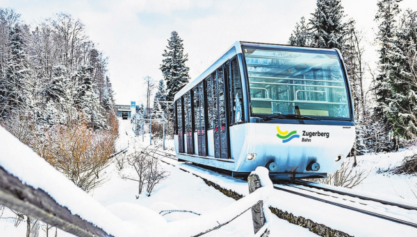 Winterzauber auf dem Zuger Hausberg