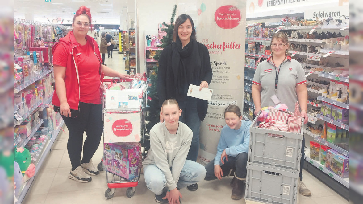 Rossmann im Pep in Grimma mchte in der Vorweihnachtszeit etwas Gutes tun.  Und startet noch bis zum 14. Dezember die Aktion Wunscherfller. -  Leipziger Volkszeitung