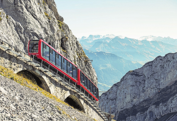 Goldene Rundfahrt am Pilatus: Bergerlebnisse in Stadtnähe