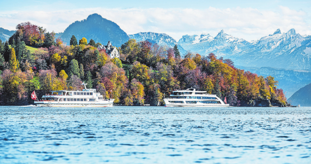 Herbstzauber auf dem Vierwaldstättersee