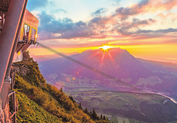 Die besten Sommerausflugsziele in der ganzen Zentralschweiz