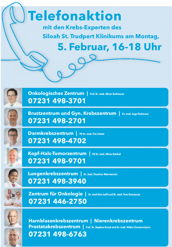 Vorsorge, Diagnostik und Therapie aus erster Hand