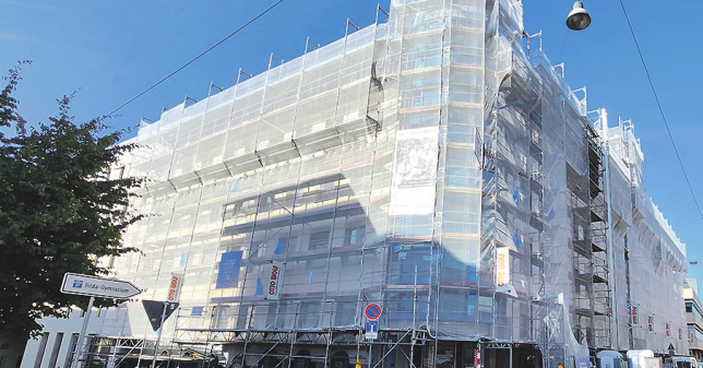 Otto Wolf in Pforzheim: Gerüstbau im digitalen Zeitalter
