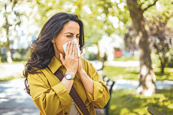 Wenn die Pollen im Anflug sind...