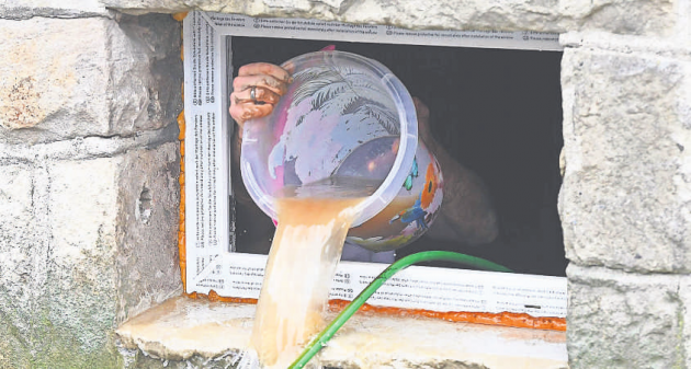 Wetterfestes Haus ist wichtig