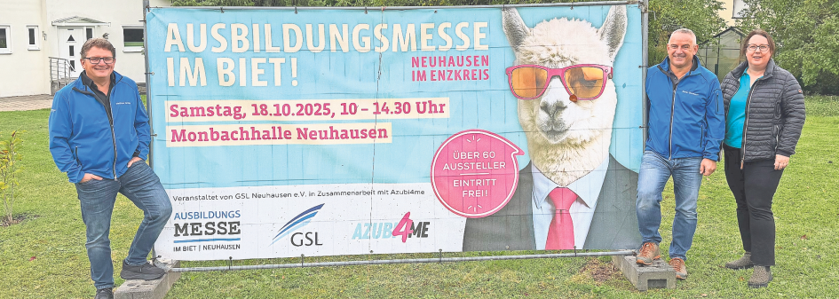 Ausbildungsmesse im Biet in Neuhausen