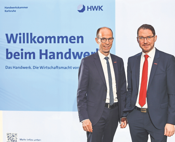 Handwerkskammer Karlsruhe: ein starker Partner für das Handwerk in der Region