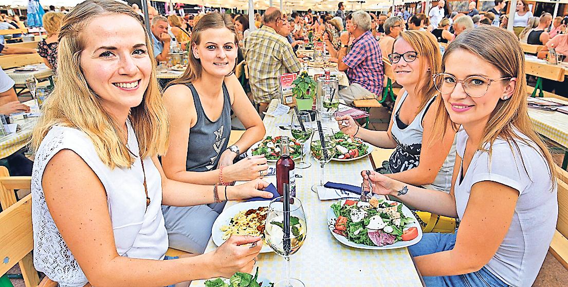 Feiern und Genießen