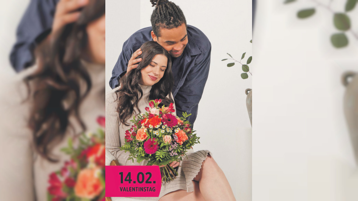 Blumen Schäfer in Pforzheim: Valentinstag 2024: Blumen treffen ins Herz
