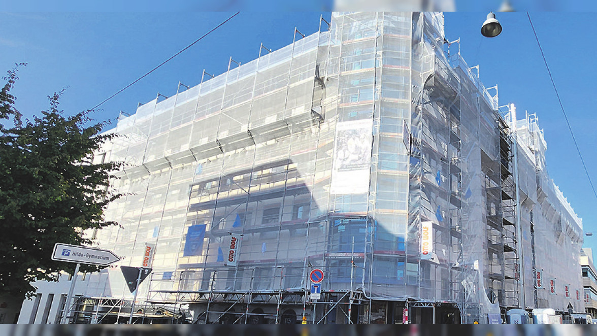 Otto Wolf in Pforzheim: Gerüstbau im digitalen Zeitalter
