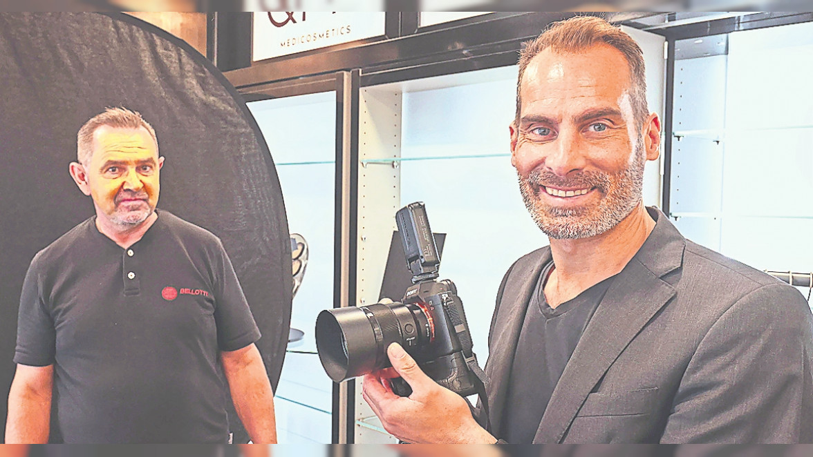 Pforzheimer Fotograf Sebastian Seibel - Goldportraits beim Goldstadtfieber
