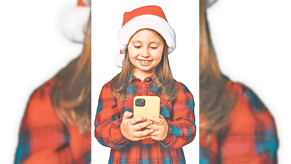Handy und Weihnachten