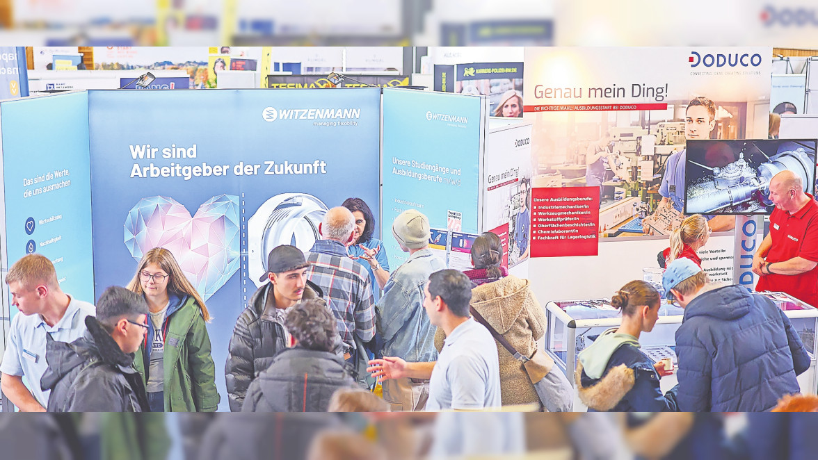 Ausbildungsmesse im Biet: Gelegenheit direkt vor Ort beim Schopf packen