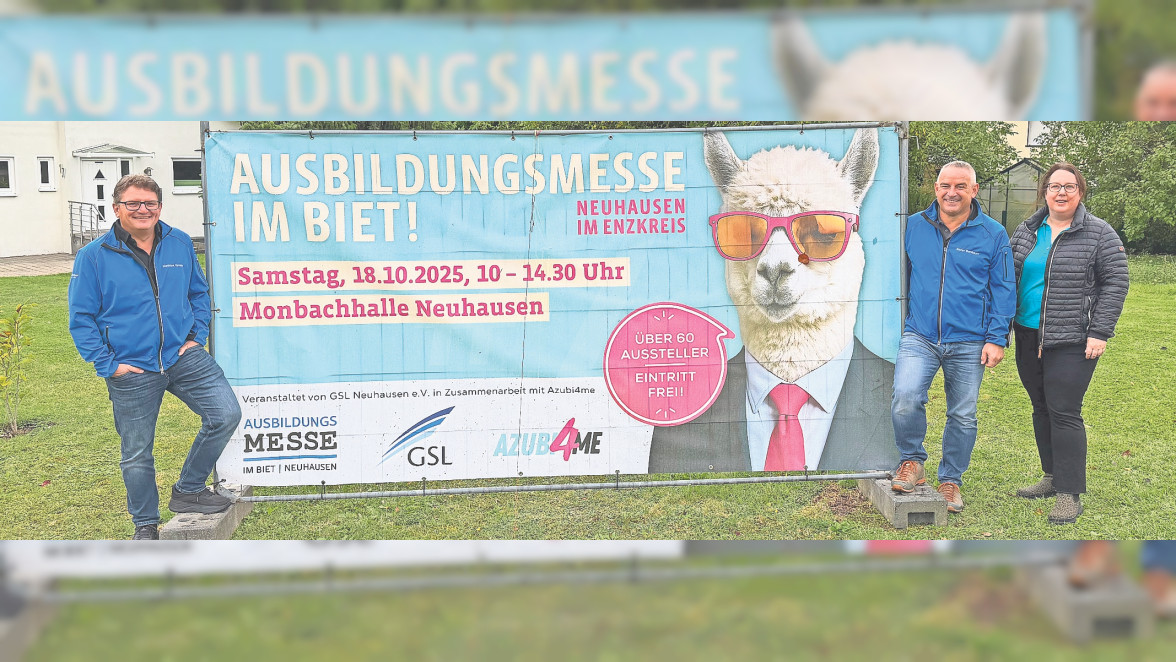 Ausbildungsmesse im Biet in Neuhausen