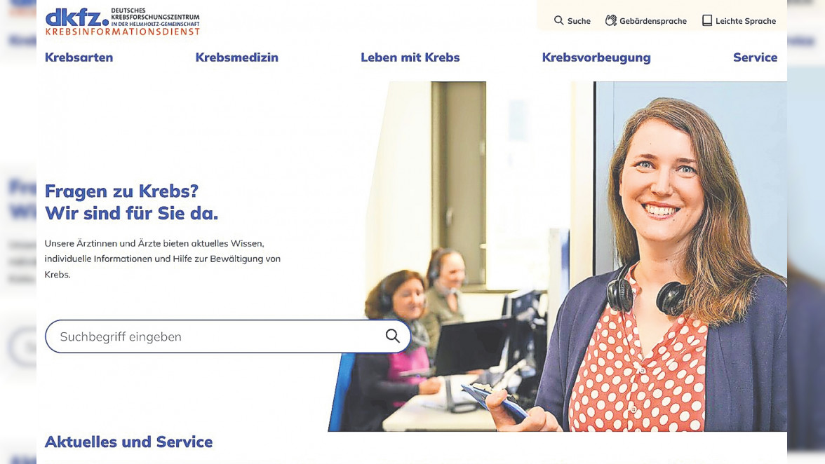 Krebsdiagnose: Wissen kann Ängste nehmen