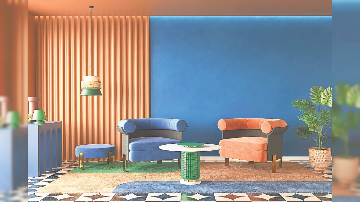 Design für Boden bringt viel Raumwirkung