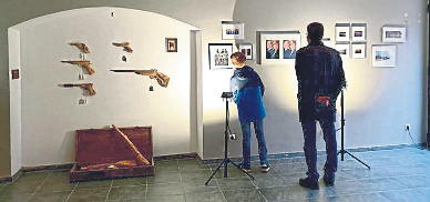 Bunte Vielfalt in historischem Umfeld