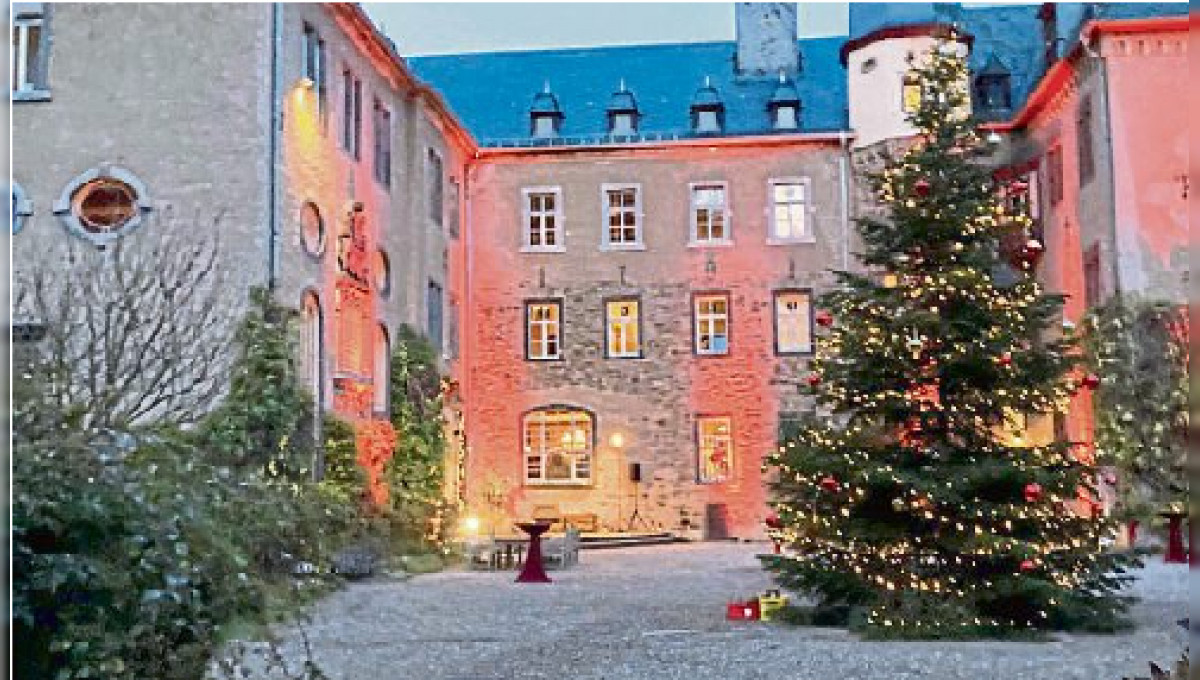 Weihnachtszauber im Schloss Burg Namedy