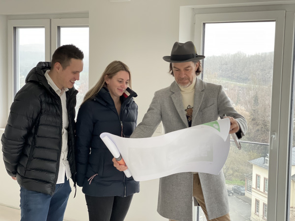 Fertigstellung des Bauprojektes "Wohnen im Wingert" in Hahnstätten