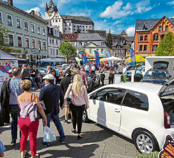 Der Diezer Frühlingsmarkt mit verkaufsoffenem Sonntag lockt in die Grafenstadt