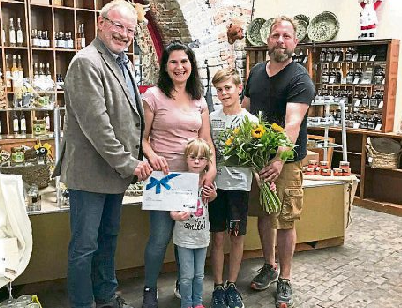 Die Gewinnerin des Gutscheins ist ermittelt