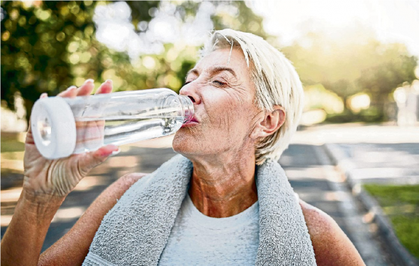 Trinken für die Leistung