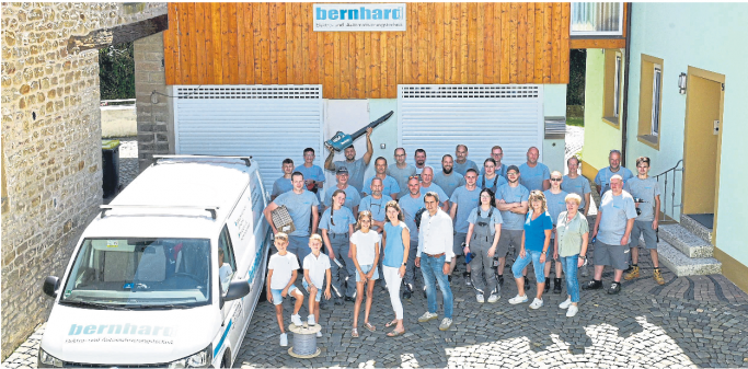 Silbernes Firmenjubiläum der Bernhard GmbH