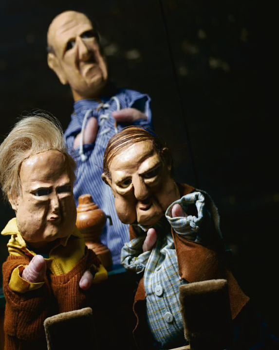 Warten in Godow: Handpuppenkomödie in der Schauspielschule Koblenz