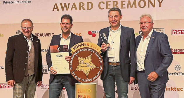 Westerwald-Brauerei erhält renommierten Branchenpreis für vorbildliche wie nachhaltige Unternehmensführung