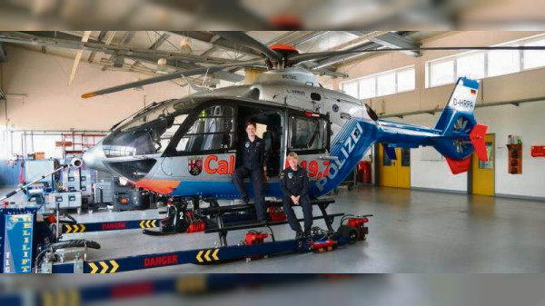 Hubschrauberstaffel Rheinland-Pfalz: Sie gehen mit Vorliebe in die Luft