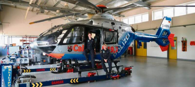 Hubschrauberstaffel Rheinland-Pfalz: Sie gehen mit Vorliebe in die Luft