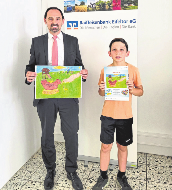 Matthis Brinkmann aus Kaisersesch: Förderpreis auf Landesebene