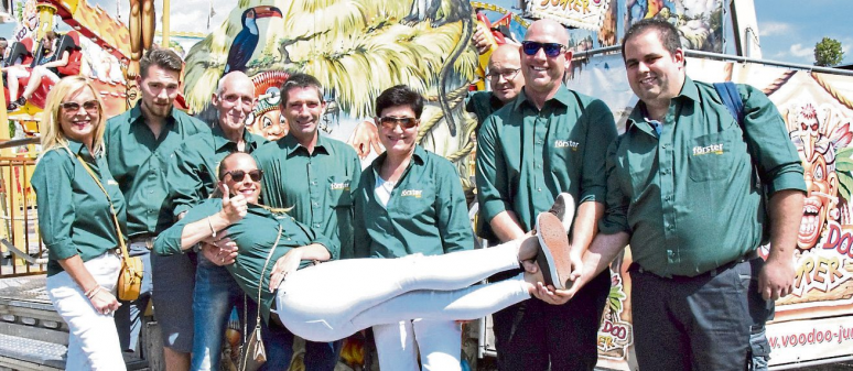 Familie Rick aus Worms am Bad Kreuznacher Jahrmarkt: Süß, fruchtig und beliebt